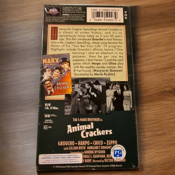 ๐๏ธ The Adventures of Rocky and Bullwinkle: Canadian Gothic VHS Movie - Picture 2 of 3